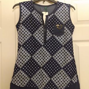 Indian Navy Color Short Kurta